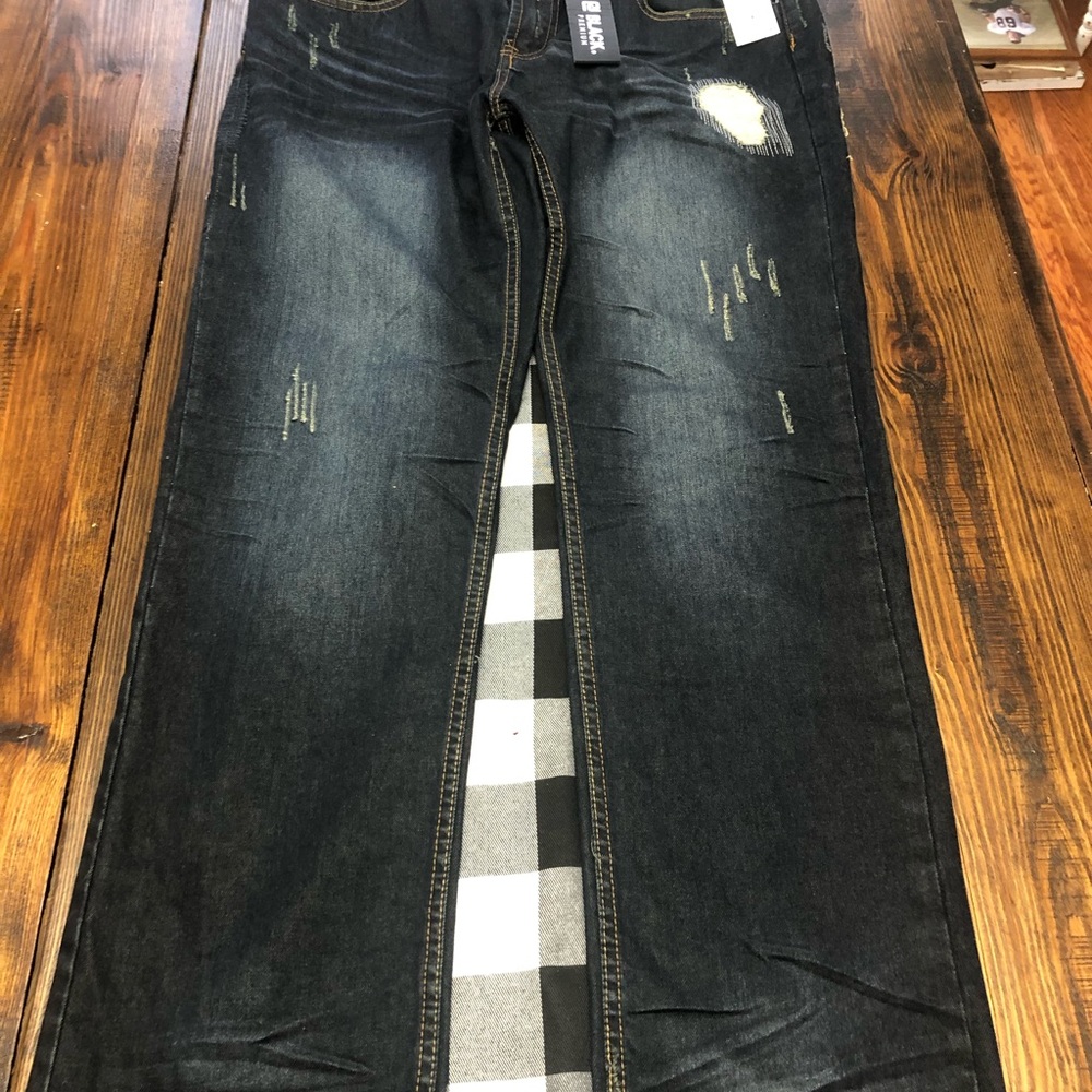 Men’s black premium jeans 36x32